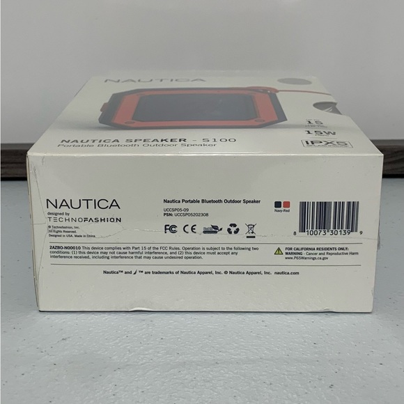 S100 Nautica Portable Bluetooth Outdoor Speaker-NIB - Picture 7 of 9